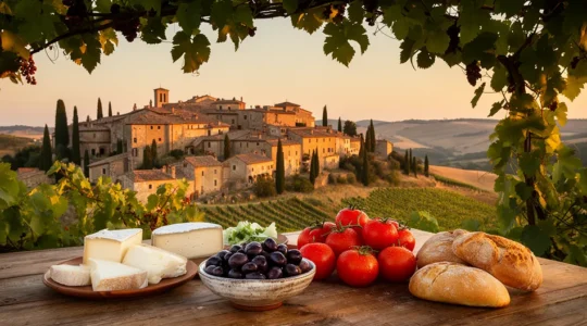 Esperienza di tour enogastronomico in un borgo italiano con degustazione di prodotti locali